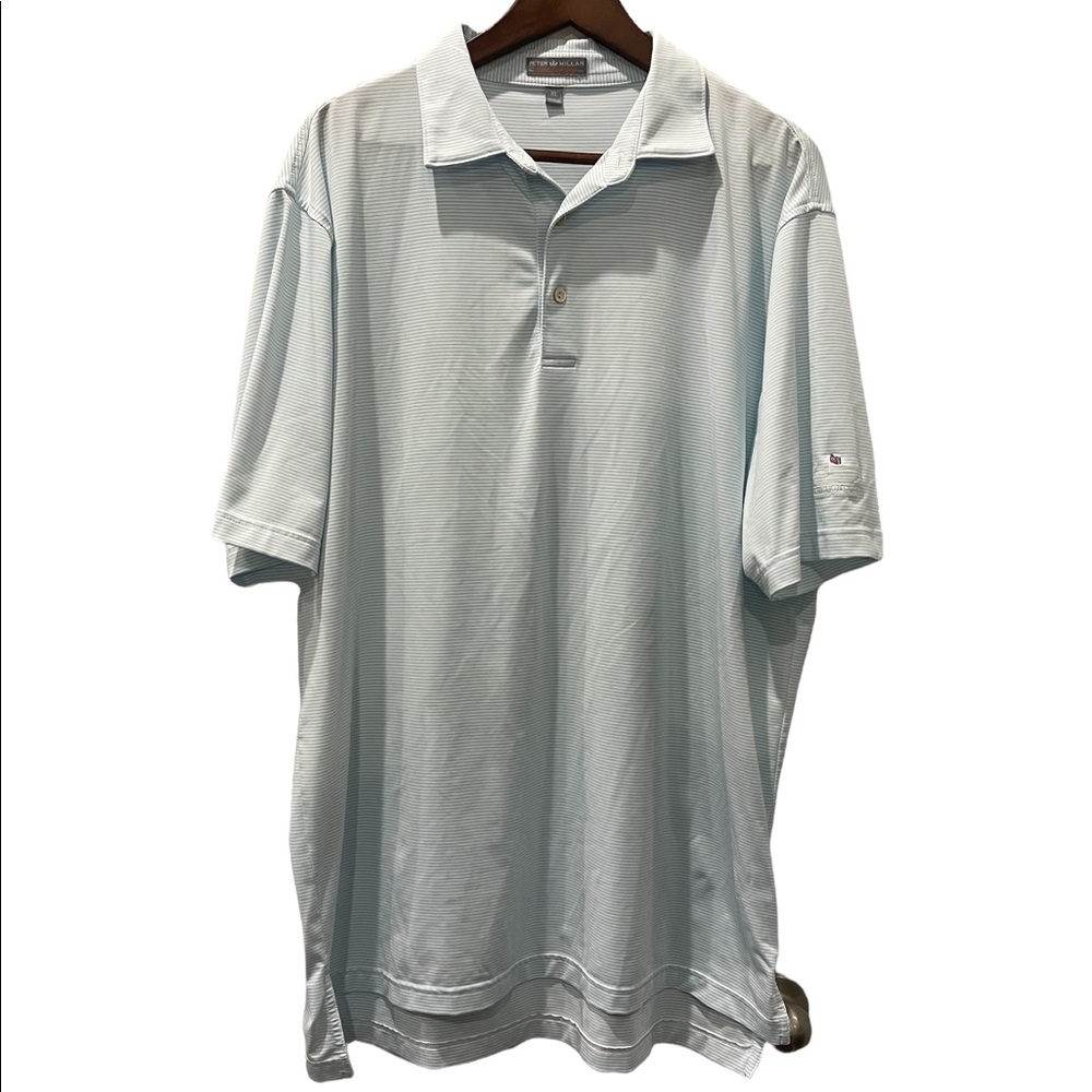 Peter Millar Mens XL X-Large‎ Summer Comfort Polo The Golf Club
